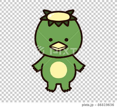 Cute kappa character - Stock Illustration [86819636] - PIXTA