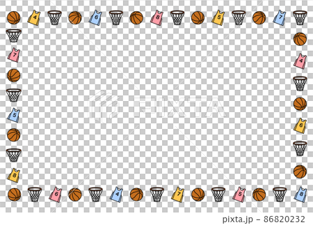 バスケットボール フレーム カラー バスケットボール フレーム カラー 86820232