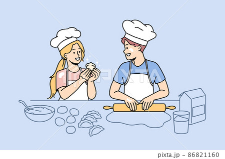 Baking and leisure fun concept 86821160
