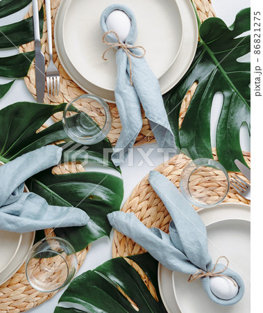 Tropical Easter aesthetic tables etting Tropical Easter aesthetic tables etting 86821275