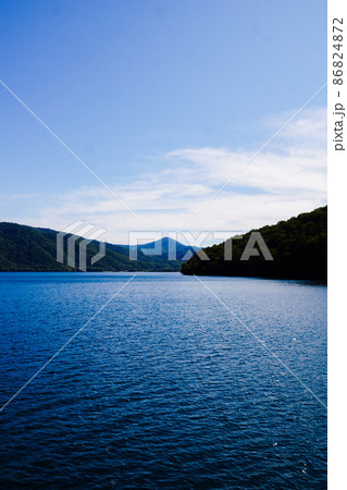 十和田湖八幡平国定公園の風景 十和田湖 十和田湖八幡平国定公園の風景 十和田湖 86824872