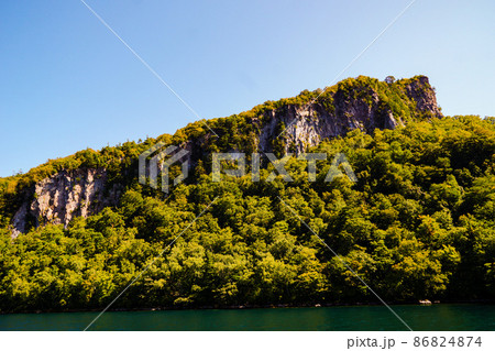 十和田湖八幡平国定公園の風景　十和田湖 86824874