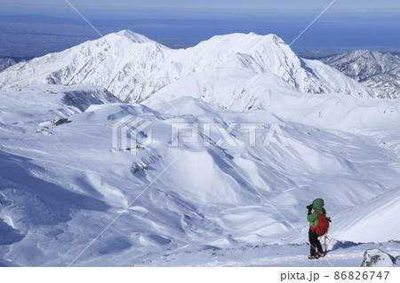 立山 雪山登山 立山 雪山登山 86826747