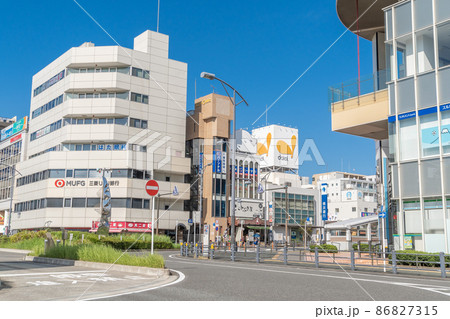 駅前風景　湘南台駅 86827315