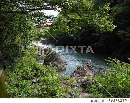 群馬　高津戸渓谷 86828056