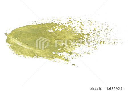 abstract acrylic watercolor paint brush stroke texture isolated on white background for logo and banner. design, creative, and illustration. 86829244