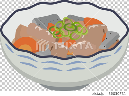 和風小鉢 もつ煮込み 和風小鉢 もつ煮込み 86830781
