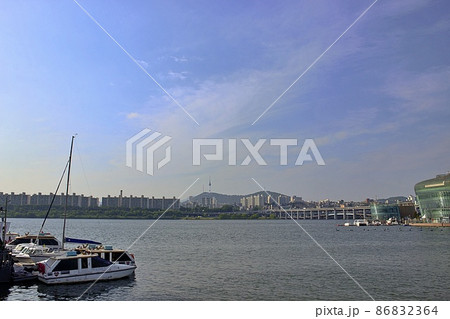 ソウル 頒布大橋 潜水橋 86832364