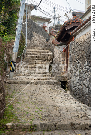 那覇市金城町の美しい石畳道 86832883