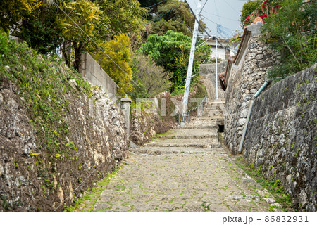 那覇市金城町の美しい石畳道 86832931