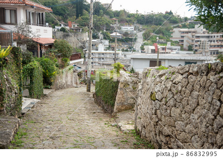 那覇市金城町の美しい石畳道 86832995