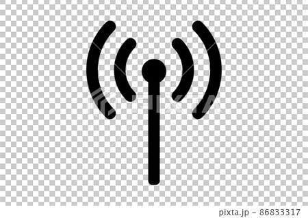 Illustration of communication antenna 86833317