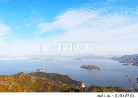 厳島からみた瀬戸内海 厳島からみた瀬戸内海 86833438