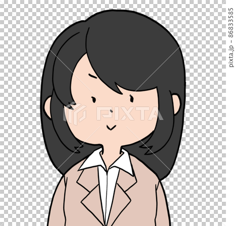 鬆散的女性角色OL自信 鬆散的女性角色OL自信 86833585