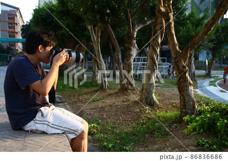 写真撮影 撮影 撮影中 86836686