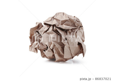 Crumpled paper Crumpled paper 86837021