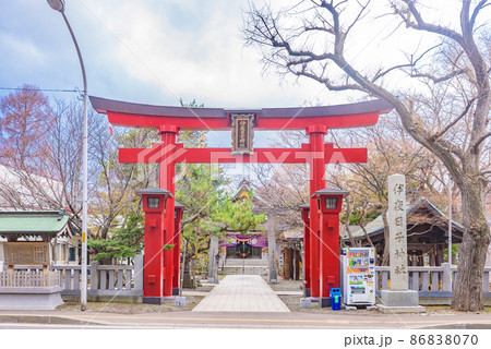 北海道札幌市鎮座の彌彦神社 86838070