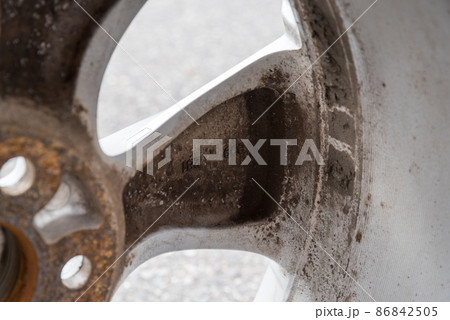 【車】ホイールの汚れ、ブレーキダスト 86842505