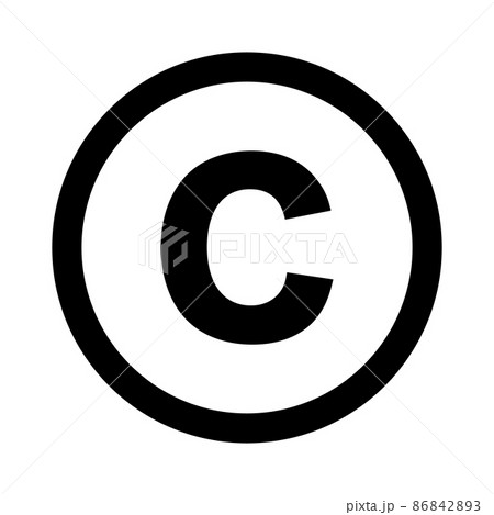 コピーライトマーク 著作権 86842893
