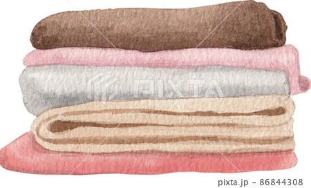 Laundry day watercolor icon set. Clean clothes, washing, detergent. Household concept. Can be used for topics like hygiene, laundromat, service Laundry day watercolor icon set. Clean clothes, washing, detergent. Household concept. Can be used for topics like hygiene, laundromat, service 86844308