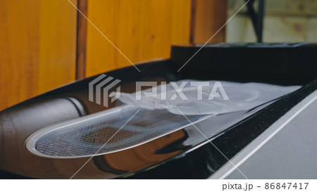 Automatic Thermal Shrinkable Shoe Cover Laminating Machine. Clos Automatic Thermal Shrinkable Shoe Cover Laminating Machine. Clos 86847417