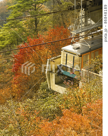 神戸・六甲山 営業休止中の表六甲線 山上駅 / Mt. Rokko, Kobe, Japan 86848189