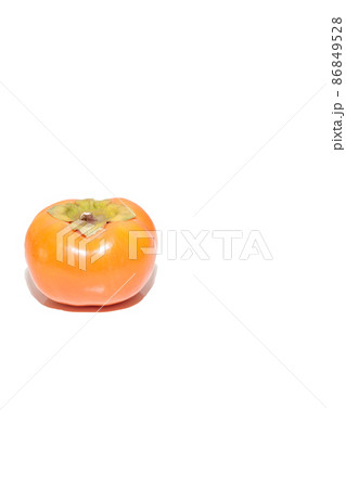 柿　かき　カキ　秋の味覚　秋の果物　果物　果実　柿の写真 86849528
