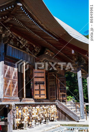 静岡県袋井市村松 油山寺 晩秋の風景 静岡県袋井市村松 油山寺 晩秋の風景 86849961