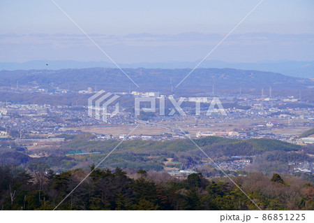 若草山山頂からけいはんなプラザ方面 若草山山頂からけいはんなプラザ方面 86851225