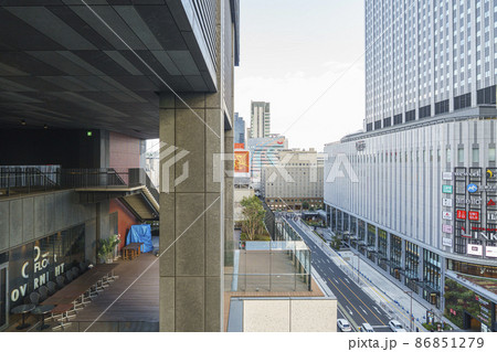 グランフロント大阪北館からの大阪都市景観 グランフロント大阪北館からの大阪都市景観 86851279