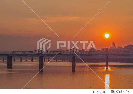 東湖大橋 漢江 ソウル 86853478