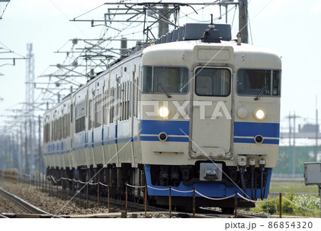 北陸本線　美川－加賀笠間　JR西日本　413系　B04＋B06編成（金沢） 86854320