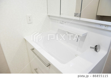 新品の洗面台　新築イメージ 86855115
