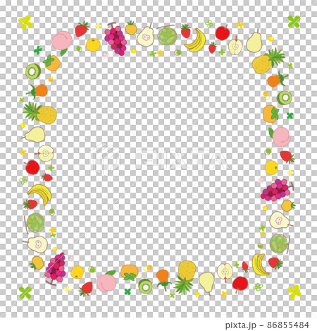 水果框圓角方形 86855484