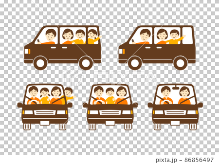 家族でドライブ 86856497