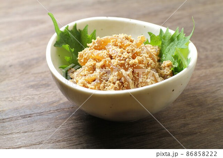 自家製のたらこ和え 86858222