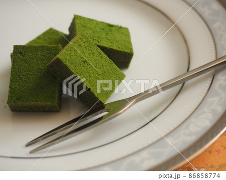 お抹茶味の生チョコレート お抹茶味の生チョコレート 86858774