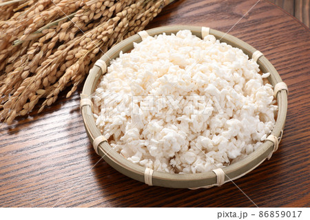 米麹と稲穂 86859017