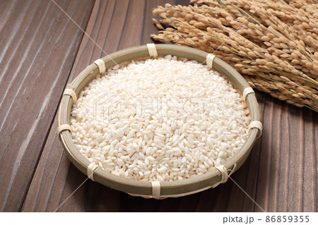 米麹と稲穂 米麹と稲穂 86859355