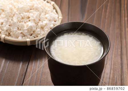甘酒と米麹 甘酒と米麹 86859702