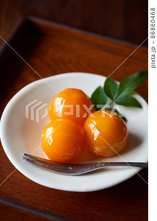 金柑の甘露煮 86860468