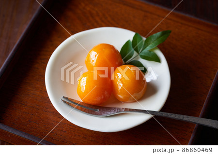 金柑の甘露煮 86860469