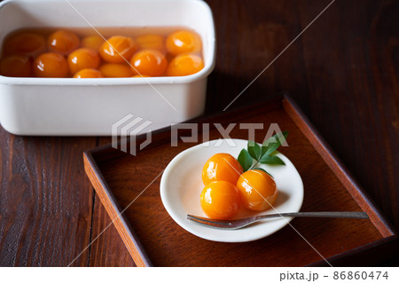 金柑の甘露煮 86860474