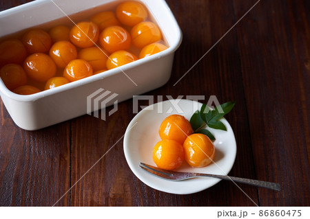 金柑の甘露煮 金柑の甘露煮 86860475
