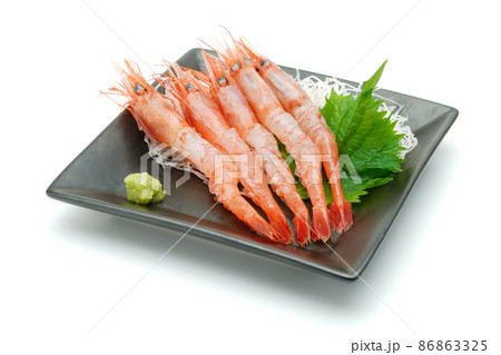 甘海老の刺身 甘海老の刺身 86863325