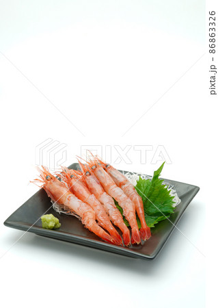 甘海老の刺身 甘海老の刺身 86863326