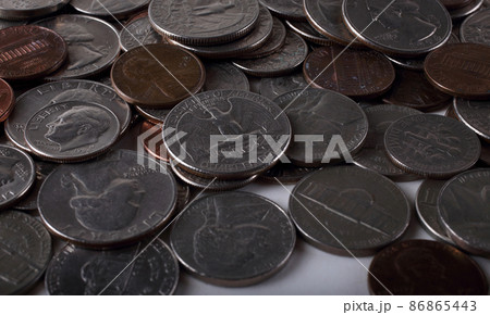 Coins background Coins background 86865443