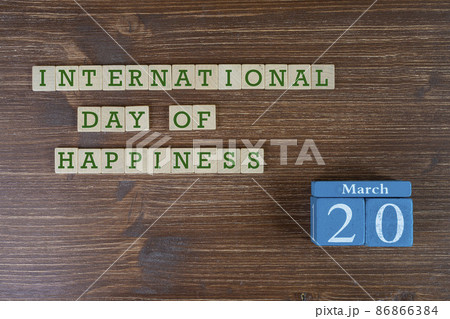 International Day of Happiness 86866384