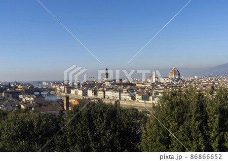Panoramic view of Florence, Ital,y 86866652