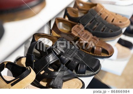 Sandals in shoe store 86866984